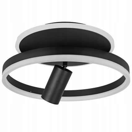 LED loftlampe LED/38W/230V + 1xGU10/30W sort