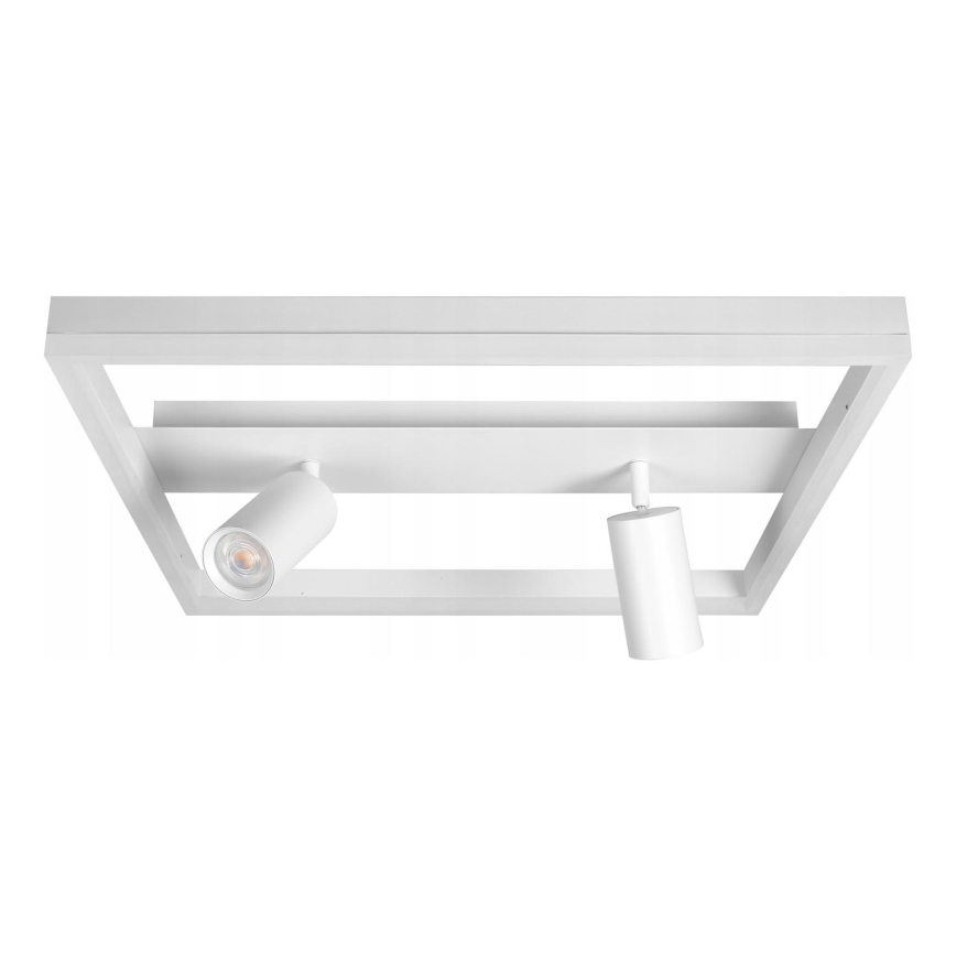 LED loftlampe LED/38W/230V + 2xGU10/30W hvid