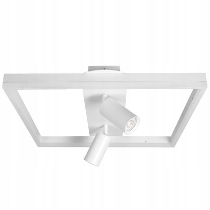 LED loftlampe LED/38W/230V + 2xGU10/30W hvid