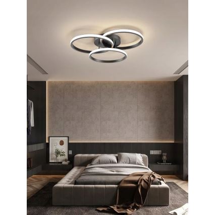 LED-loftlampe LED/38W/230V sort