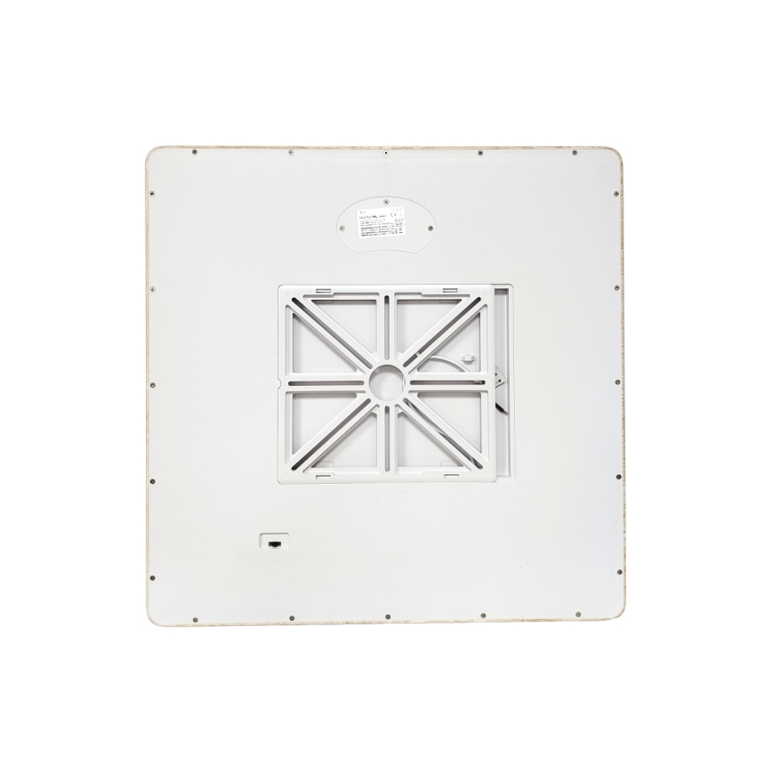 LED loftlampe LED/40W/230V 3000/4000/6500K 50x50 cm beige