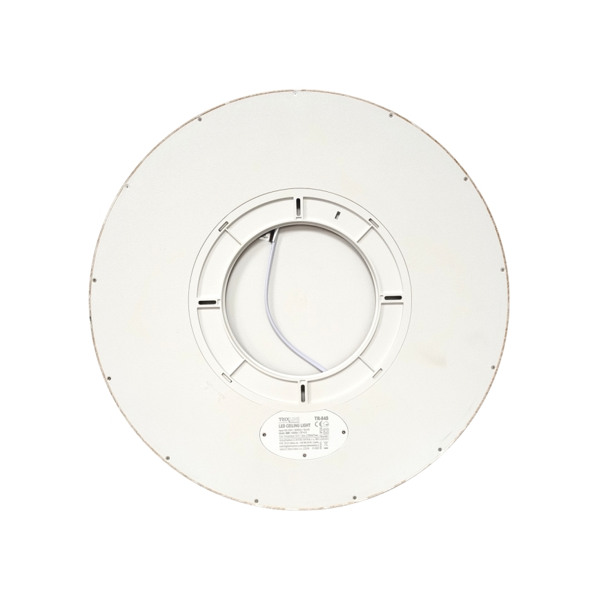 LED loftlampe LED/40W/230V 3000/4000/6500K Ø 50 cm beige