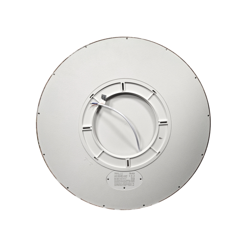 LED loftlampe LED/40W/230V 3000/4000/6500K Ø 50 cm brun