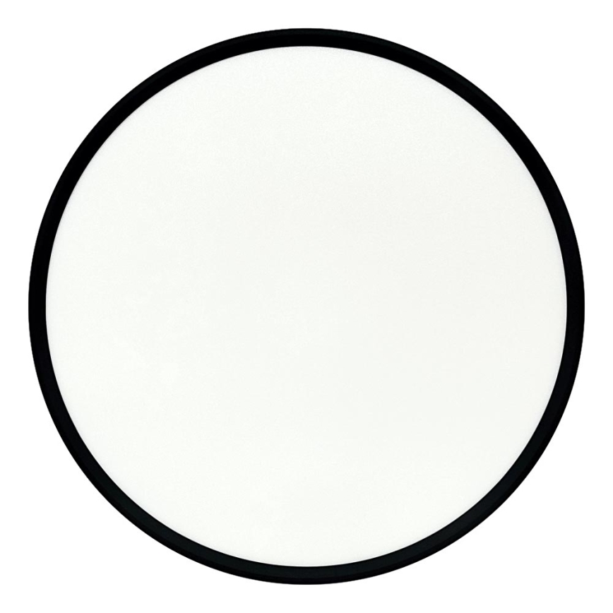LED-loftlampe LED/40W/230V 3000/4000/6500K Ø 50 cm sort