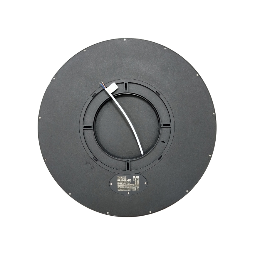 LED-loftlampe LED/40W/230V 3000/4000/6500K Ø 50 cm sort