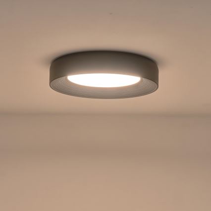 LED loftlampe LED/40W/230V 3000K sort diameter 50 cm