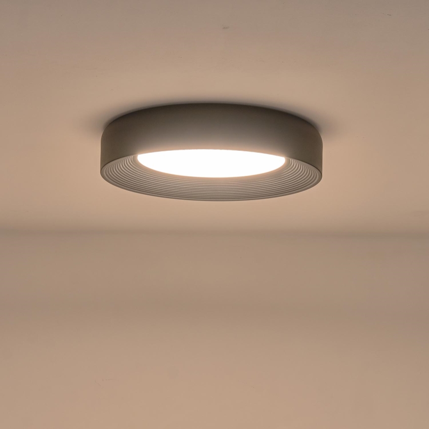LED loftlampe LED/40W/230V 3000K sort diameter 50 cm