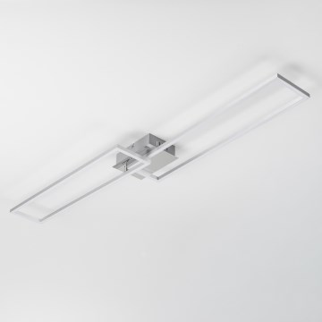 LED loftlampe LED/40W/230V mat krom