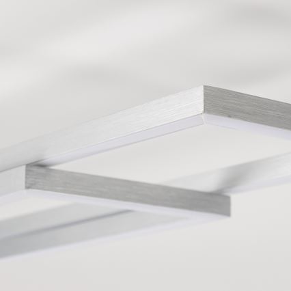 LED loftlampe LED/40W/230V mat krom