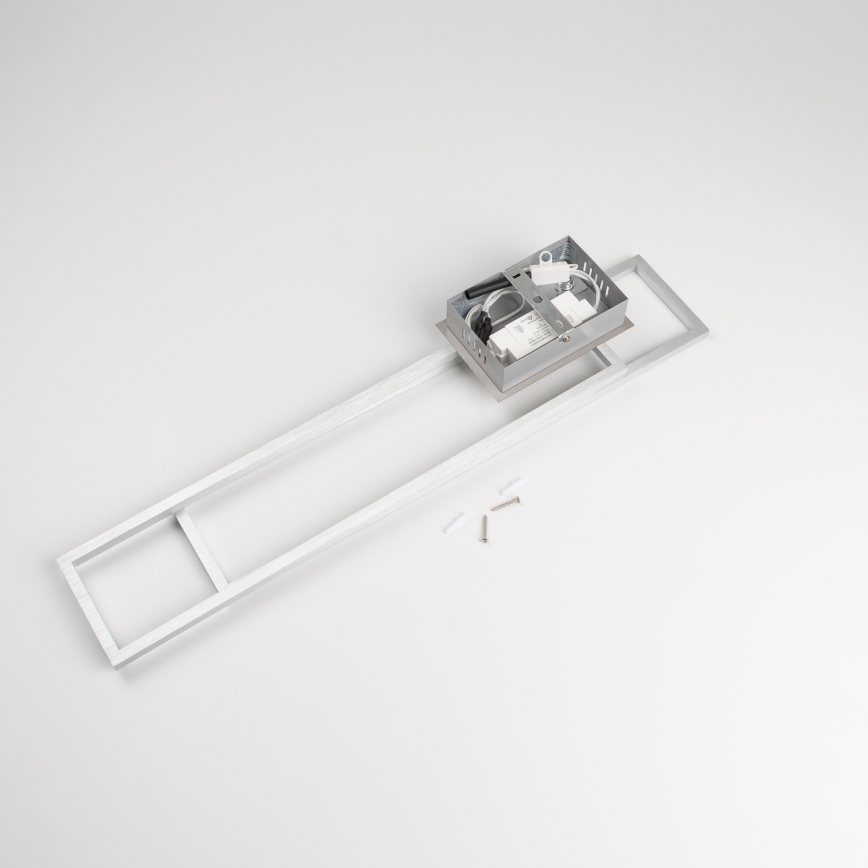 LED loftlampe LED/40W/230V mat krom