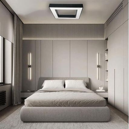LED loftlampe LED/55W/230V 4000K 80x80 cm
