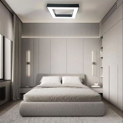LED loftlampe LED/55W/230V 4000K 80x80 cm