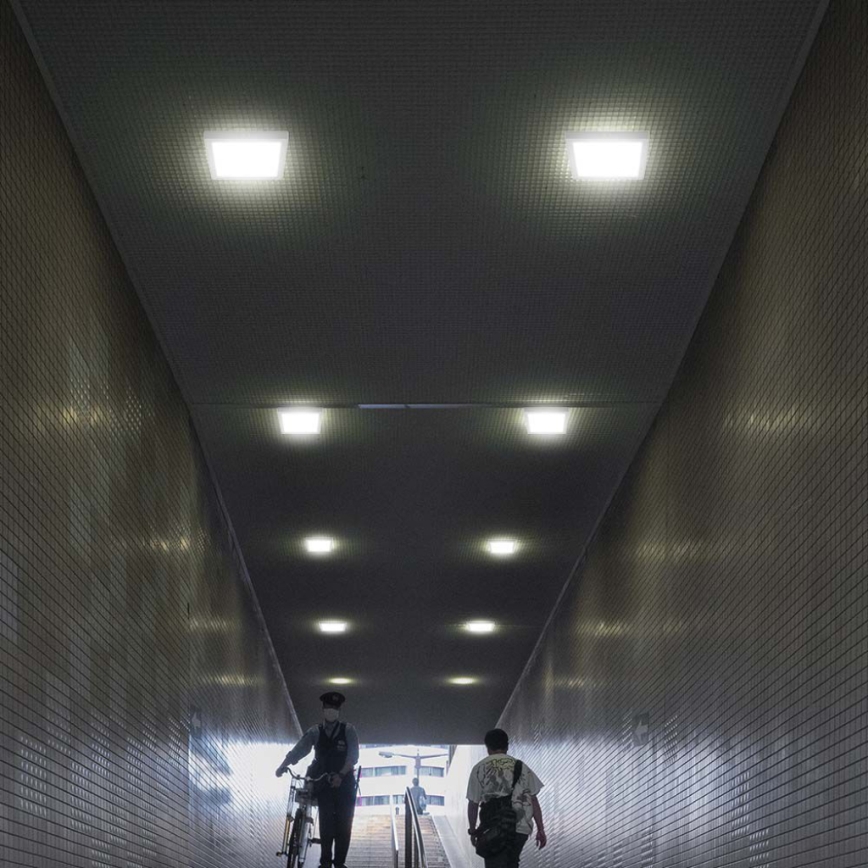 LED loftlampe LED/6W/230V 3000K 12x12 cm hvid