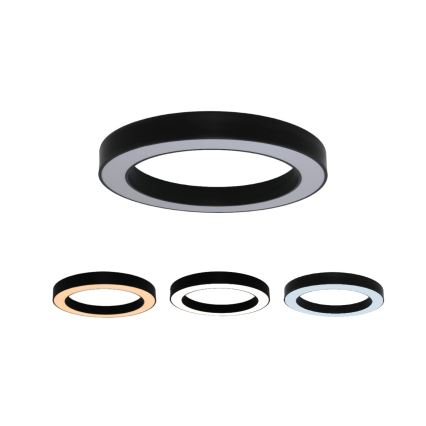 LED-loftlampe LED/80W/230V 3000/4000/6500K Ø 80 cm sort