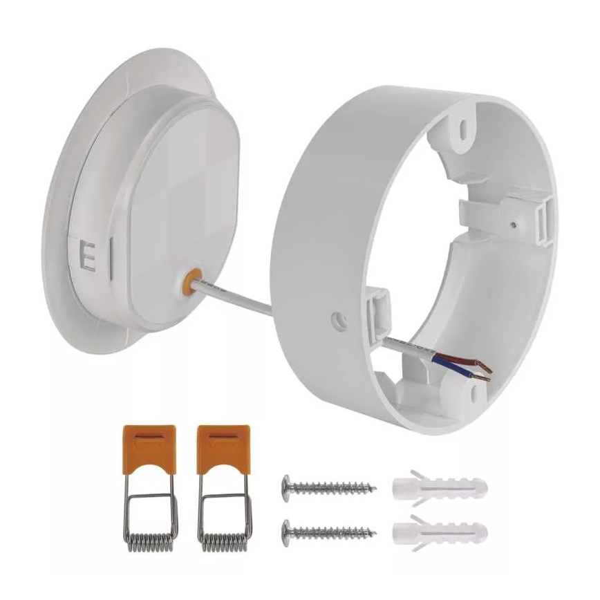 LED loftlampe LED/9W/230V diameter 12 cm hvid