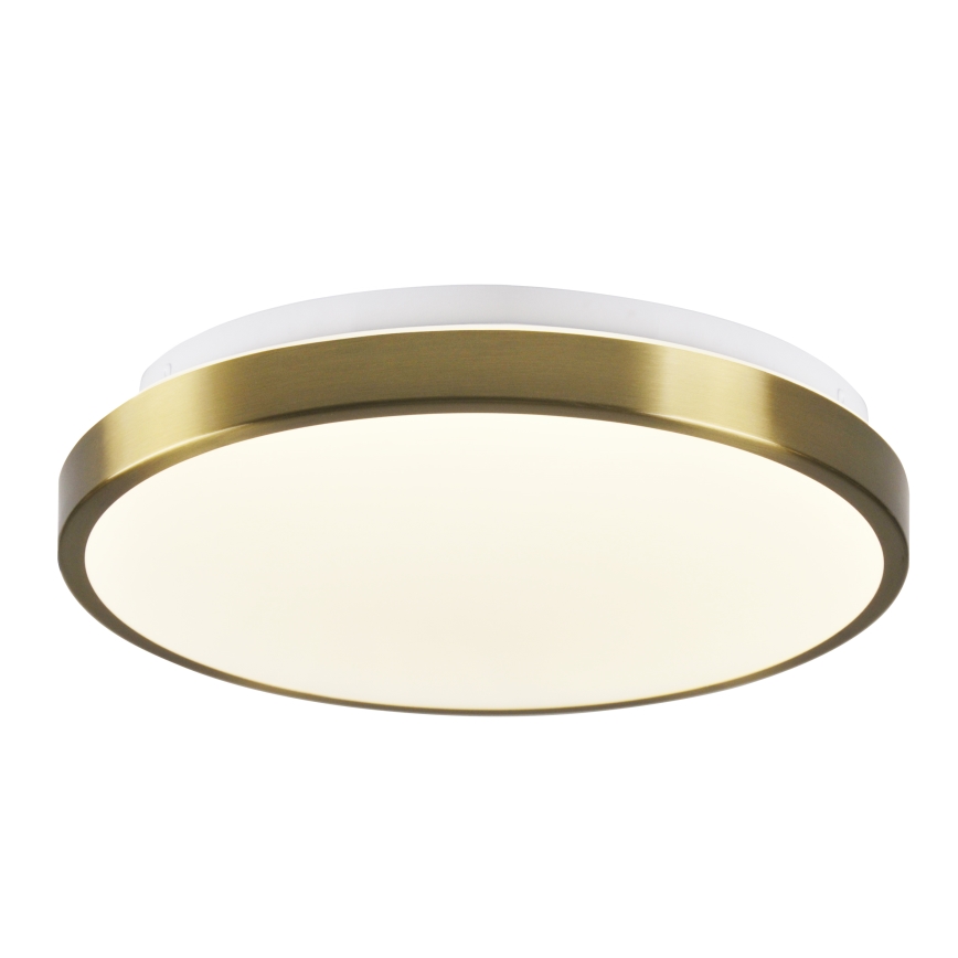 LED-loftlampe LIBRA LED/15W/230V 4000K Ø 29 cm guldfarvet