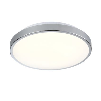 LED loftlampe LIBRA LED/24W/230V 4000K Ø 39 cm blank krom