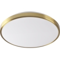 LED-loftlampe LIBRA LED/24W/230V 4000K Ø 39 cm guldfarvet