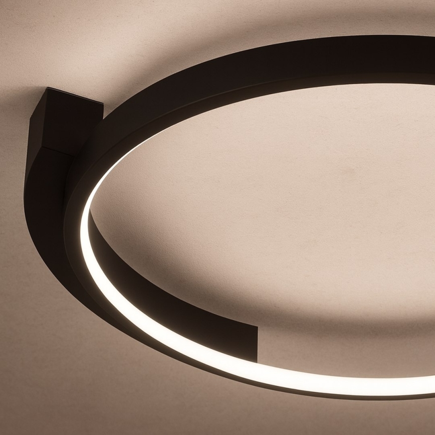 LED-loftlampe LUNA LED/18W/230V Ø 42,5 cm, sort