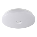 LED loftlampe med bevægelses- og skumringssensor FOGLER LED/24W/230V Ø 38 cm