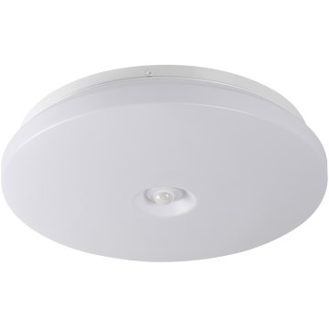 LED loftlampe med bevægelses- og skumringssensor FOGLER LED/24W/230V Ø 38 cm