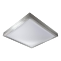 LED loftlampe med bevægelses- og skumringssensor VITALI LED/24W/230V 4000K 33x33 cm mat krom