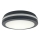 LED loftlampe med bevægelsessensor LED/20W/230V 3000/4000/6500K Ø 230 cm IP54 antracit