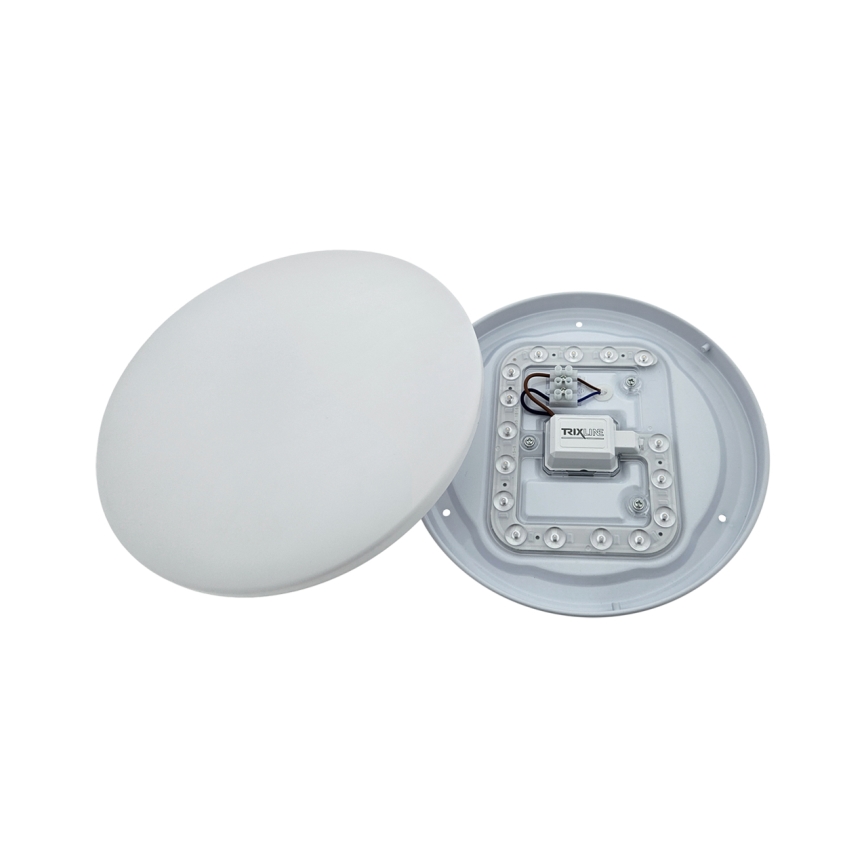 LED loftlampe med bevægelsessensor LENA LED/12W/230V Ø 25,7 cm hvid