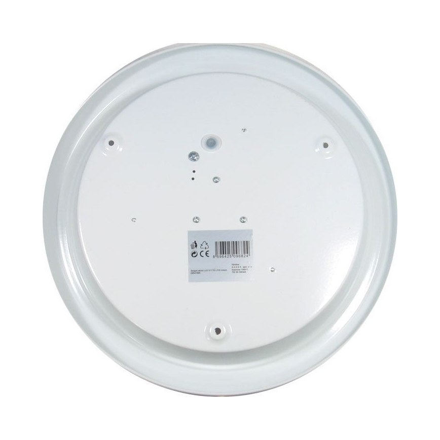 LED loftlampe med PIR-sensor LED/16W/230V 4000K