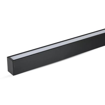 LED lysekrone på kabel SAMSUNG CHIP LED/40W/230V 4000K sort