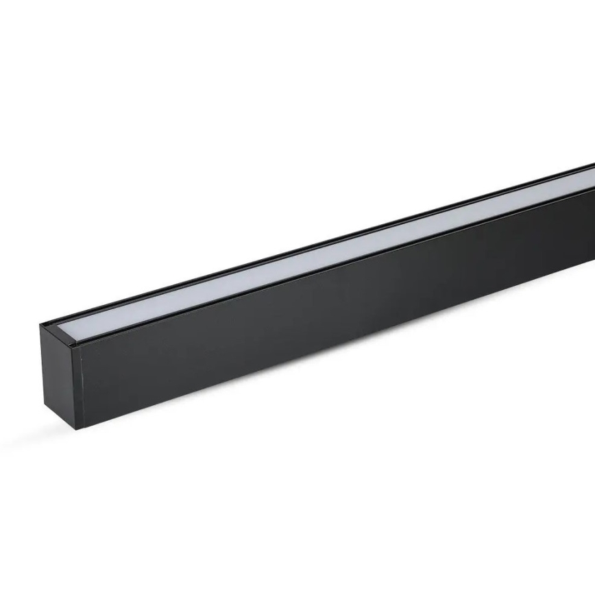 LED lysekrone på kabel SAMSUNG CHIP LED/40W/230V 4000K sort
