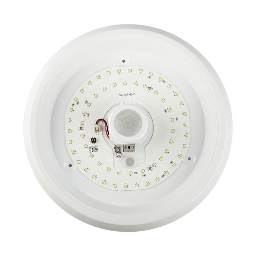 LED loftlampe med sensor SAMSUNG CHIP LED/12W/230V 3000/4000/6000K diameter 29 cm hvid