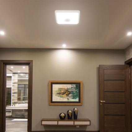 LED loftlampe med sensor SAMSUNG CHIP LED/12W/230V 3000/4000/6000K hvid