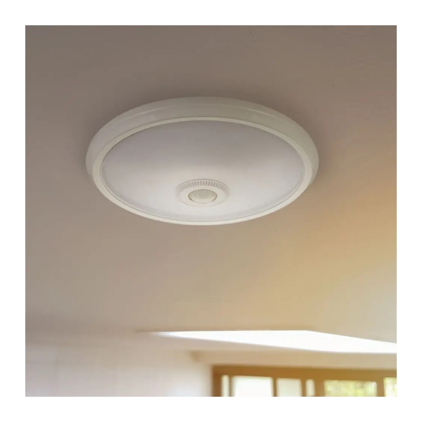 LED loftlampe med sensor LED/12W/230V 6400K