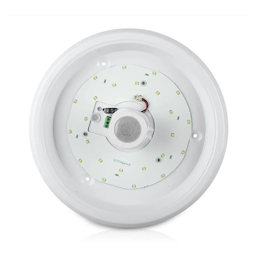 LED loftlampe med sensor LED/12W/230V 6400K