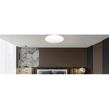 LED loftlampe med motion og dusk sensor LED/24W/230V 4000K diameter 32,5 cm hvid