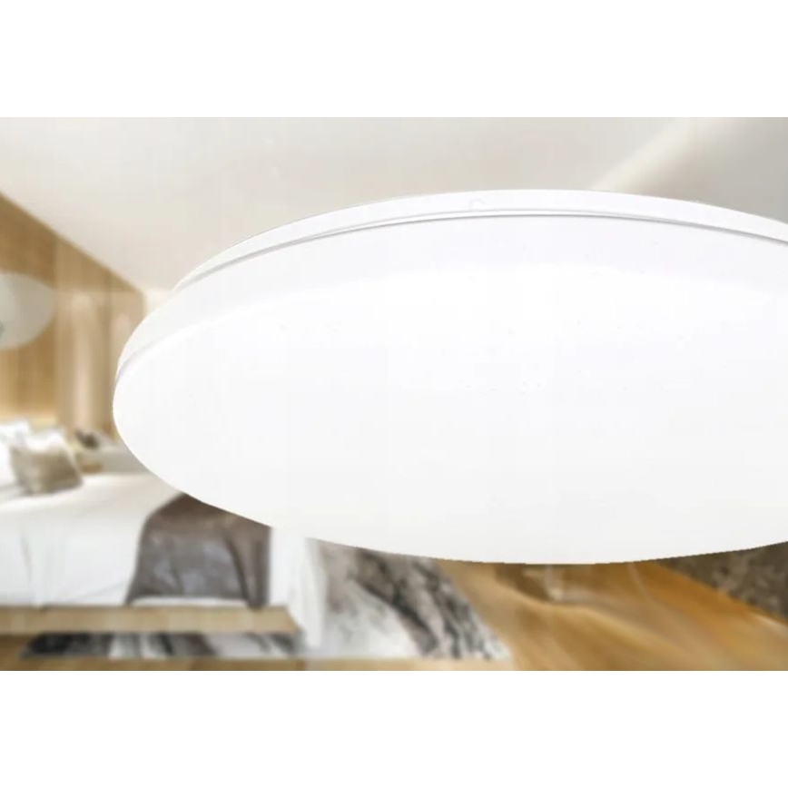 LED loftlampe med motion og dusk sensor LED/24W/230V 4000K diameter 32,5 cm hvid