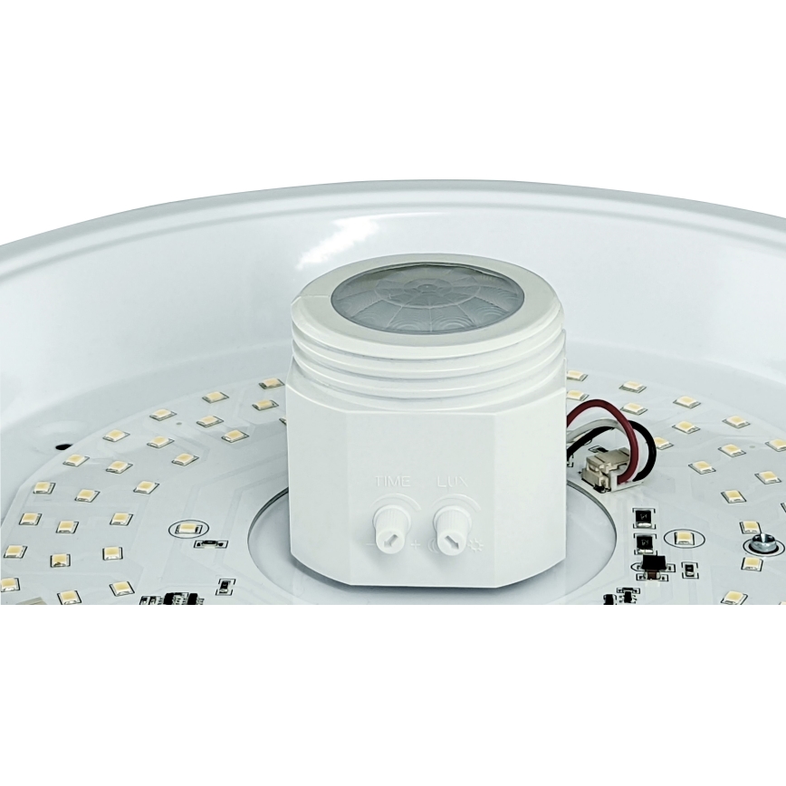 LED loftlampe med sensor og nødmodul MANA LED/12W/230V 1500 mAh 4000K