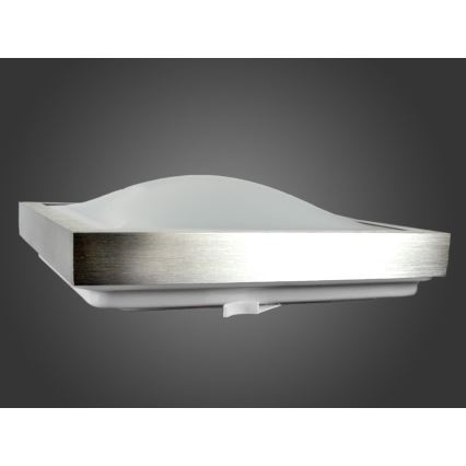 LED loftlampe med bevægelses- og skumringssensor VITALI LED/24W/230V 4000K 33x33 cm mat krom