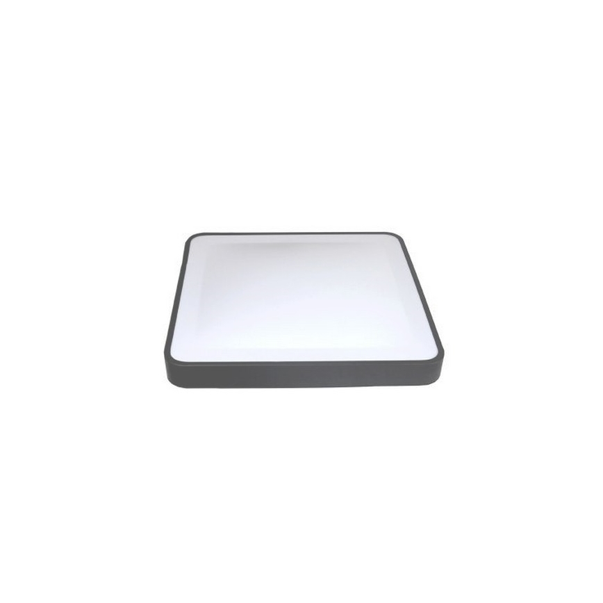 LED-loftlampe med bevægelses- og skumringssensor WILTON LED/24W/230V 4000K 33x33 cm antracit