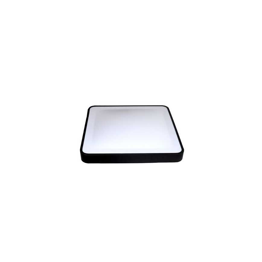 LED-loftlampe med bevægelses- og skumringssensor WILTON LED/24W/230V 4000K 33x33 cm sort