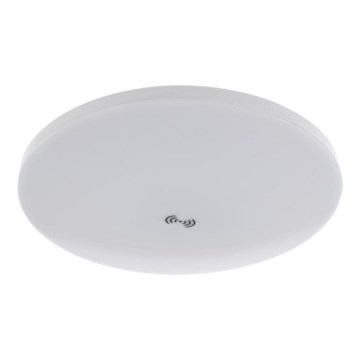 LED loftlampe med skumrings- og bevægelsessensor MORETTI LED/24W/230V Ø 30 cm IP40 6500K