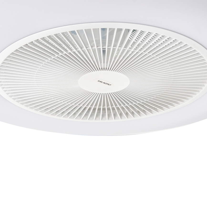 LED loftlampe med ventilator dæmpbar ARIA LED/38W/230V 3000-6000K hvid + fjernbetjening
