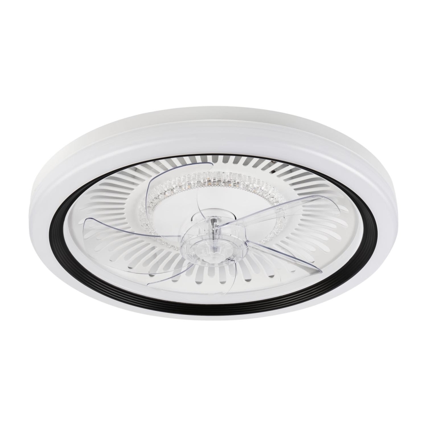 LED Loftlampe med ventilator dæmpbar GEMMA LED/37W/230V hvid + fjernbetjening
