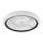 LED Loftlampe med ventilator dæmpbar GEMMA LED/37W/230V hvid + fjernbetjening