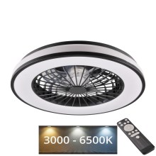 LED Loftlampe med ventilator dæmpbar LED/48W/230V 3000-6500K + fjernbetjening