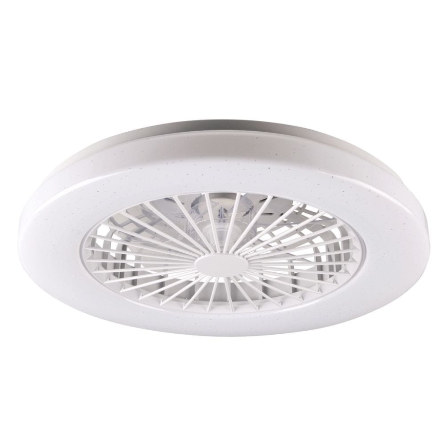 LED loftlampe med ventilator dæmpbar LIBYA LED/48W/230V 3000-6500K hvid + fjernbetjening