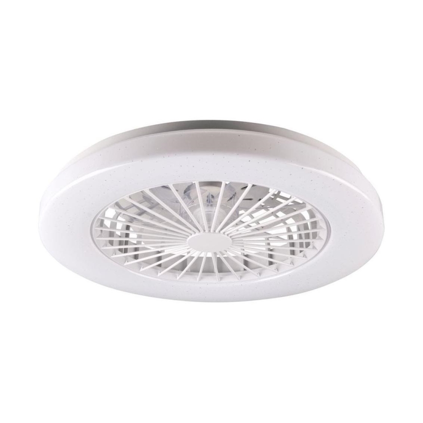 LED loftlampe med ventilator dæmpbar LIBYA LED/48W/230V 3000-6500K hvid + fjernbetjening