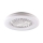LED loftlampe med ventilator dæmpbar LIBYA LED/48W/230V 3000-6500K hvid + fjernbetjening