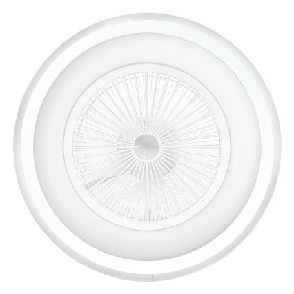 LED loftlampe med ventilator dæmpbar ZONDA LED/48W/230V 3000-6000K hvid + fjernbetjening